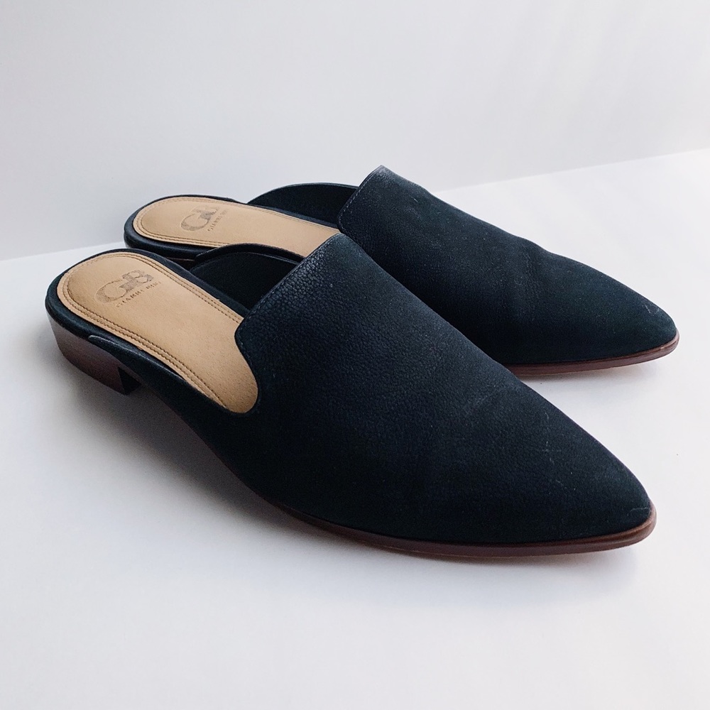 Black mule slides